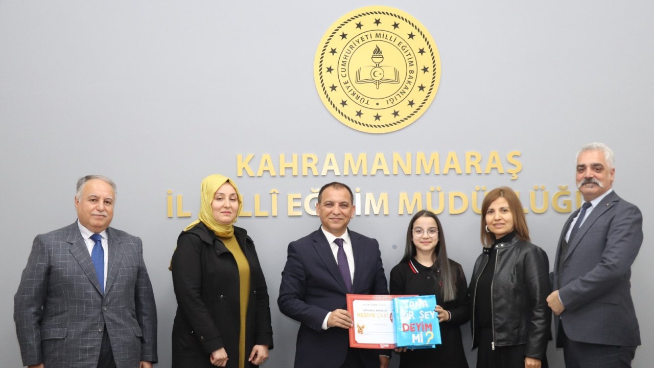 Kahramanmaraş’ta Sözlük Tasarımı Yarışmasında ödüller sahiplerini buldu!