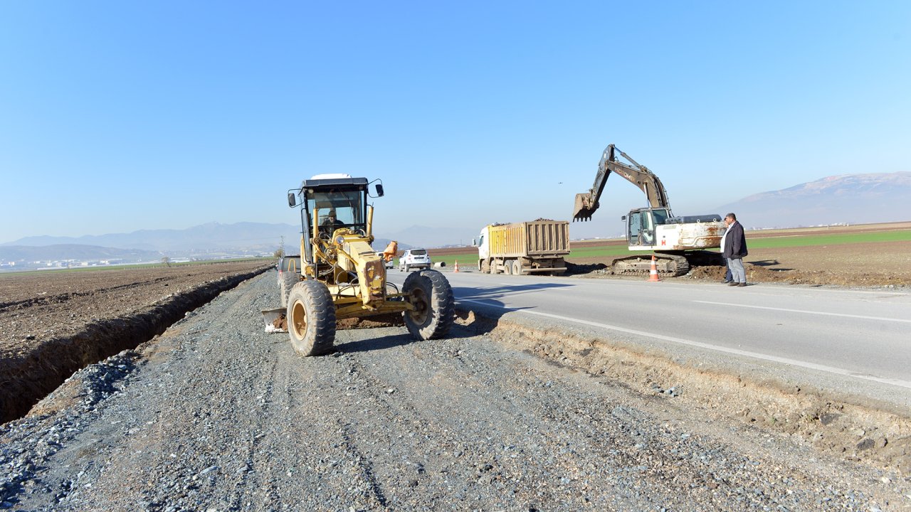 Dulkadiroğlu Elmalar - Çokyaşar Grup Yolunun genişliği 3 kat artıyor!
