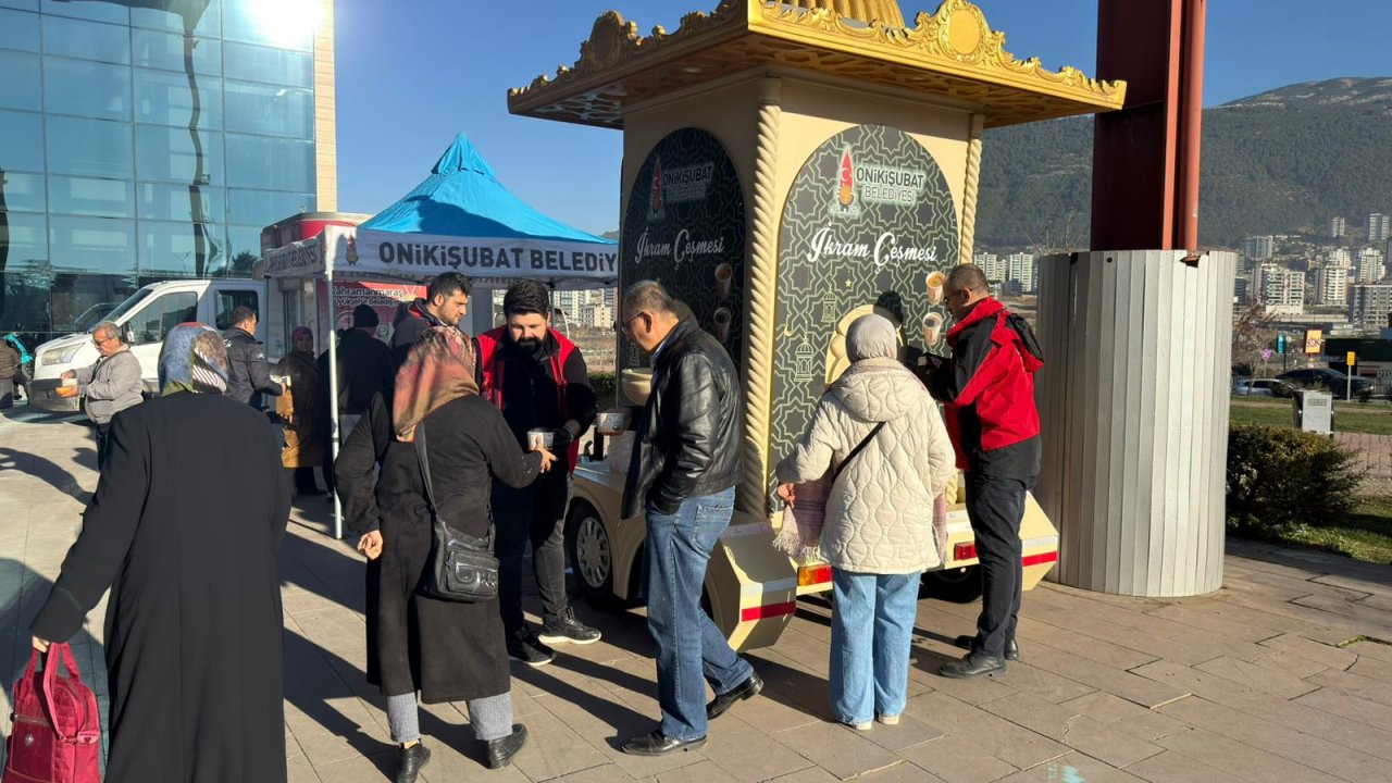 Onikişubat Belediyesi’nden Tıp Fakültesi’nde çorba ikramı!