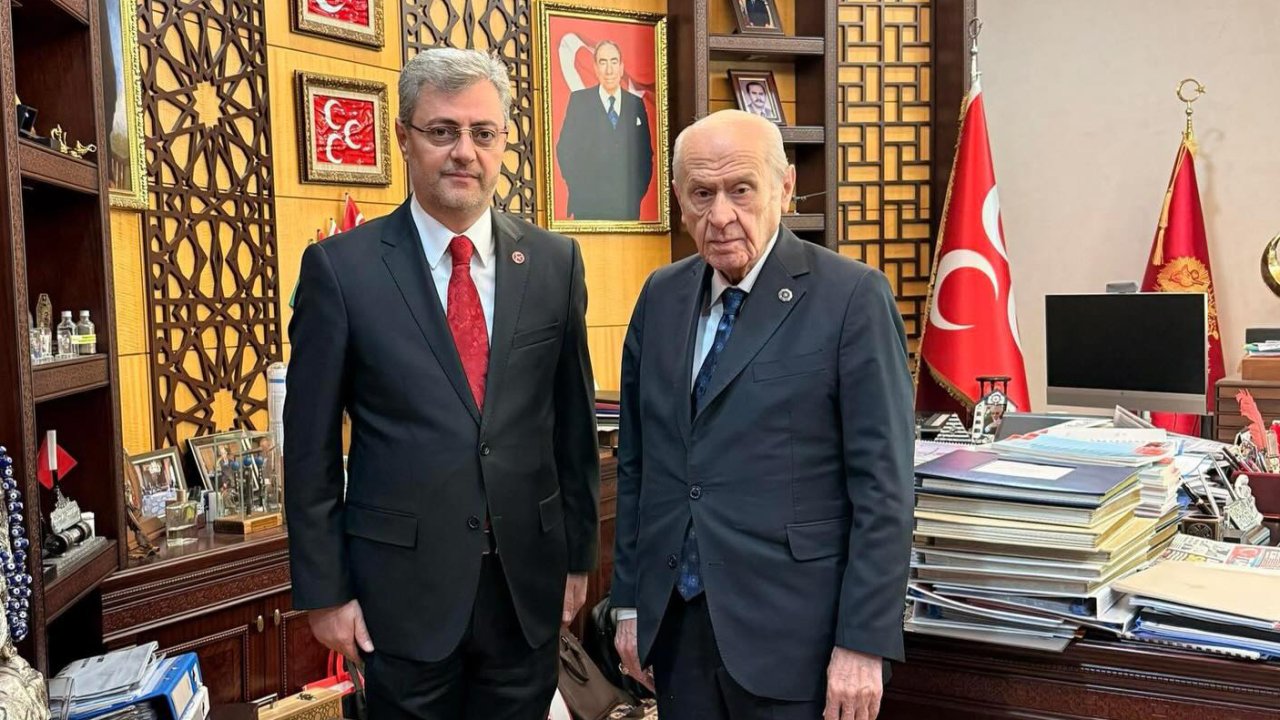 MHP Kahramanmaraş İl Başkanı Metehan’dan Devlet Bahçeli’ye Ziyaret!