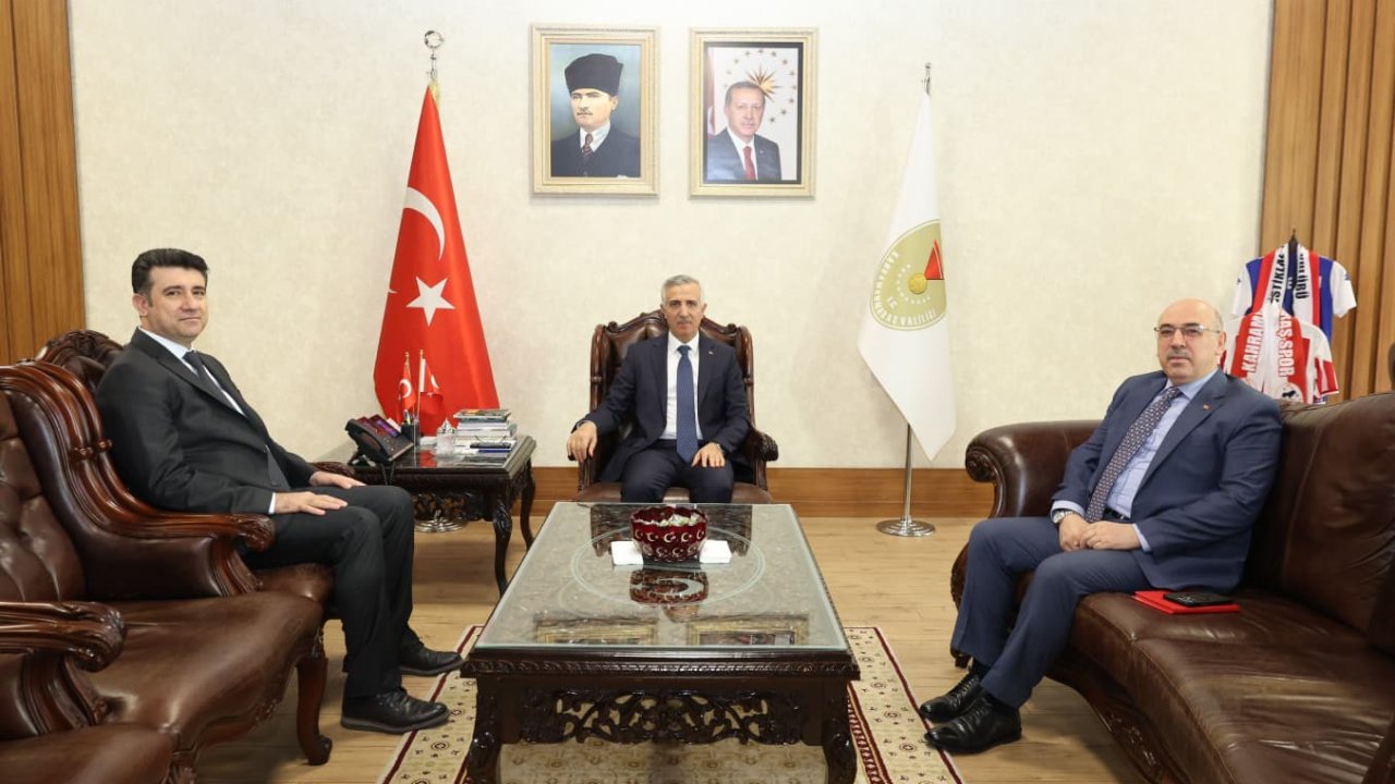 KSÜ Rektörü Mahmut Ak’tan Vali Ünlüer’e Ziyaret!