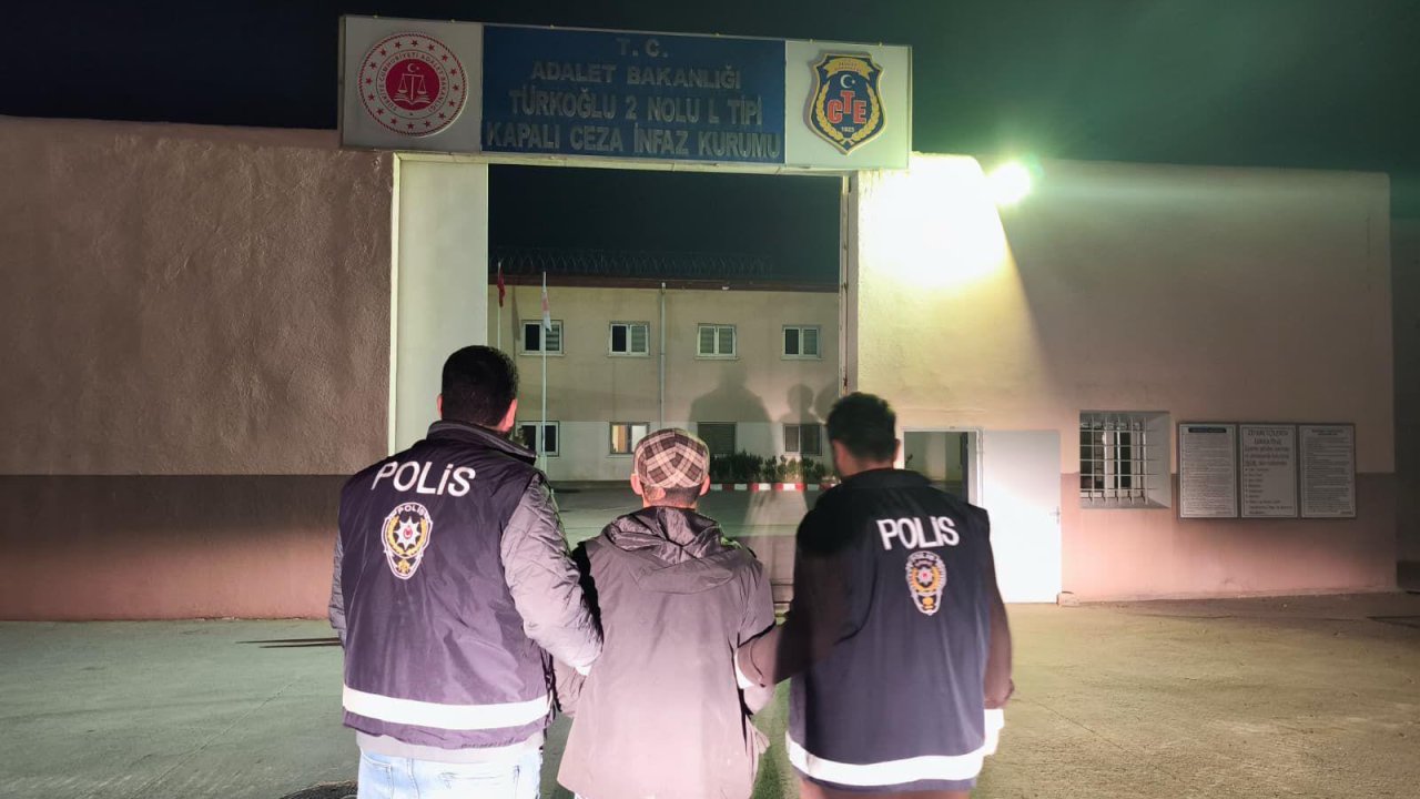 Kahramanmaraş’ta 88 Yıl Hapis Cezasıyla Aranan Şahıs Yakalandı!
