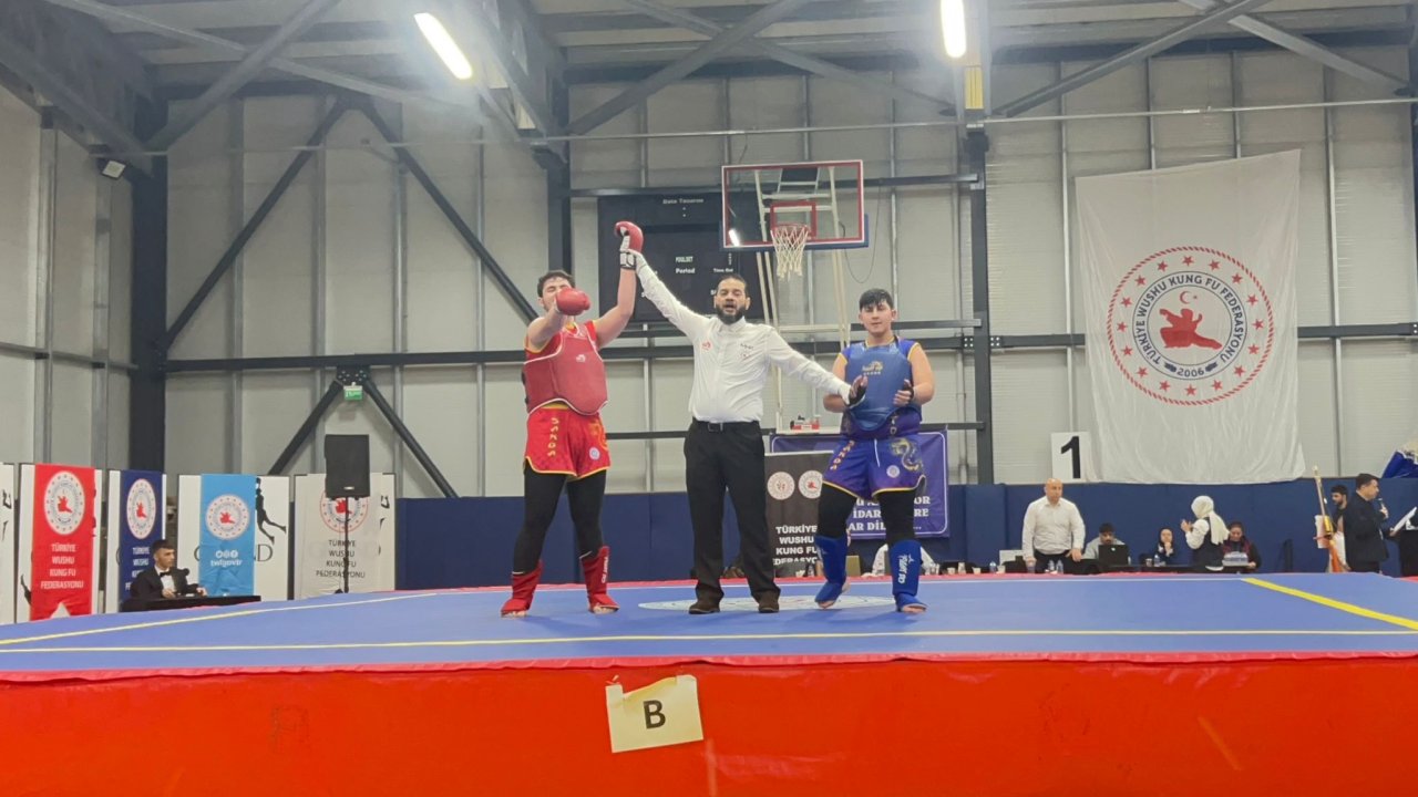 Wushu Kung Fu Türkiye Şampiyonası’ndan Kahramanmaraş rüzgarı!