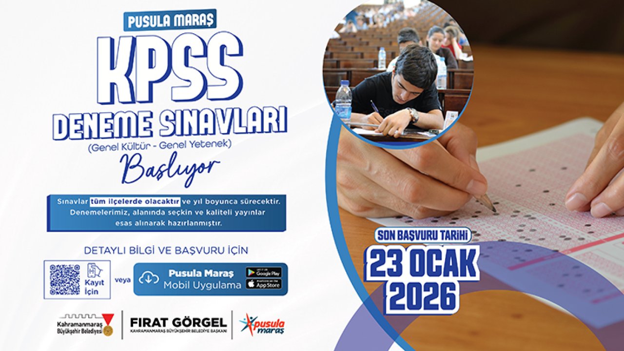 Büyükşehir’den Gençlere Bir Destek Daha; KPSS Deneme Sınavlarına Başvurular Başladı
