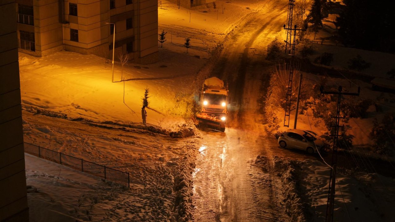 Önsen ve Kurtlar’da Kar ve Buzlanmaya Karşı Etkin Mücadele