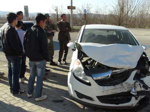 Trafik Kazası: 4 yaralı