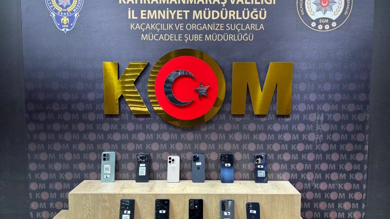 Kahramanmaraş’ta Narkotik ve Kaçakçılık Operasyonu!