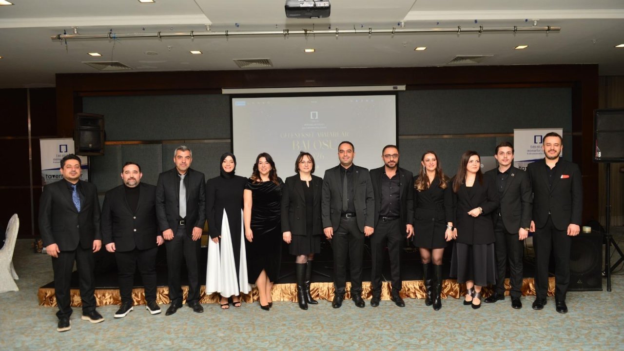 Mimarların Başkanı Kaçamaz’dan üyelerine veda!