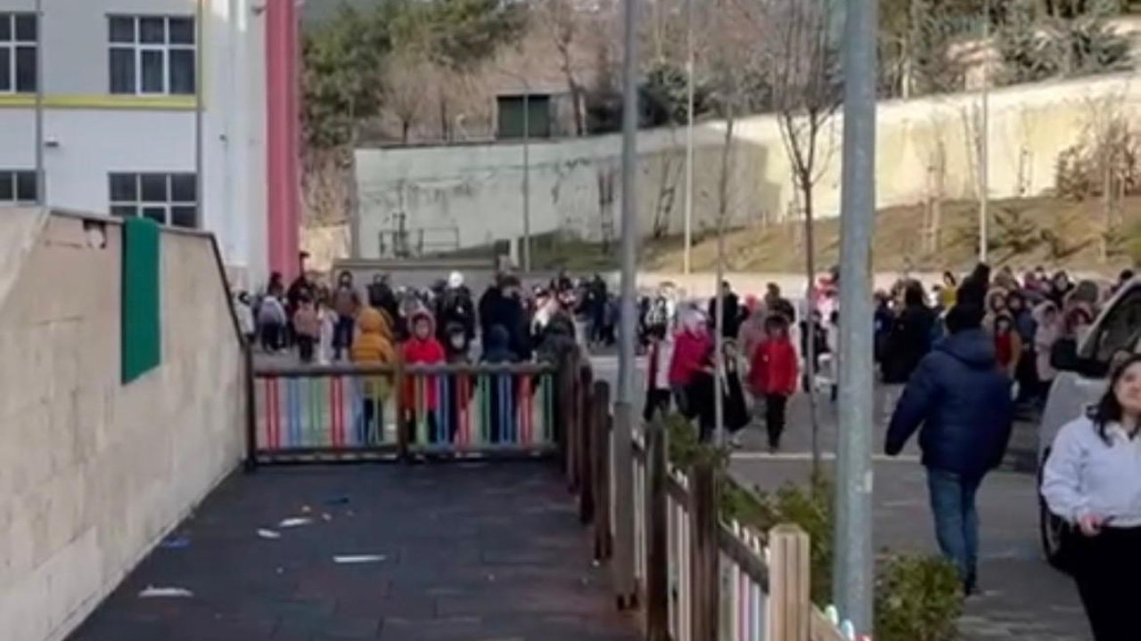 Kahramanmaraş’ta Okulda Yangın Paniği!