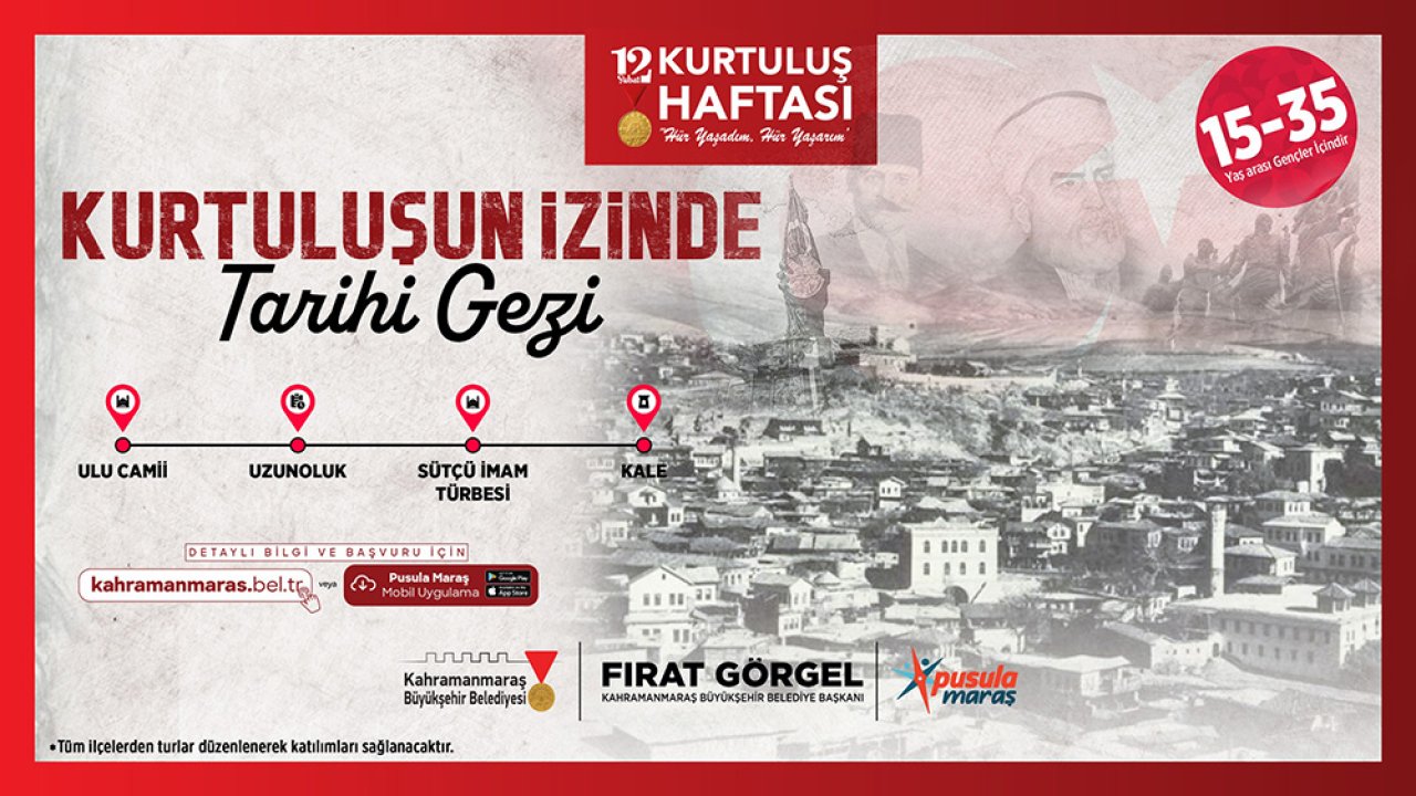 Kahramanmaraş’ta Gençler, 12 Şubat Ruhunu Yerinde Yaşayacak