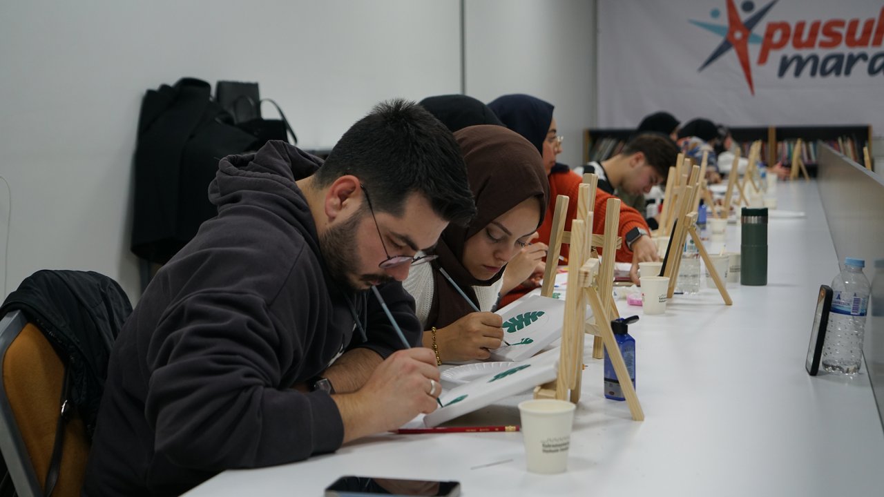 Pusula Maraş’tan Gençlere Sanat Dolu Atölye!