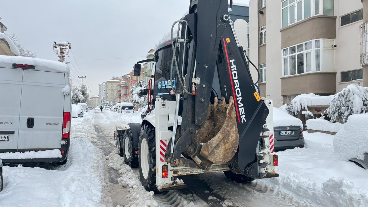 KASKİ’den Karla Mücadeleye Destek!