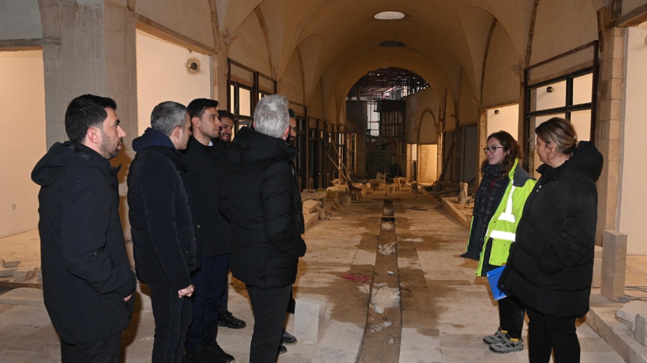 Başkan Görgel: “Tarihi Kapalı Çarşı’mızın Restorasyonu Tamamlanıyor”