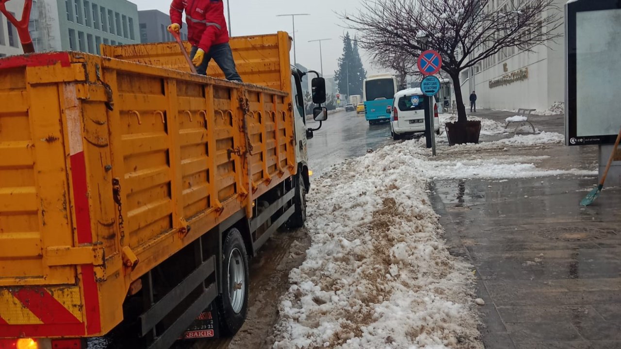 Büyükşehir, Karla Mücadeleyi Koordineli Şekilde Sürdürüyor!