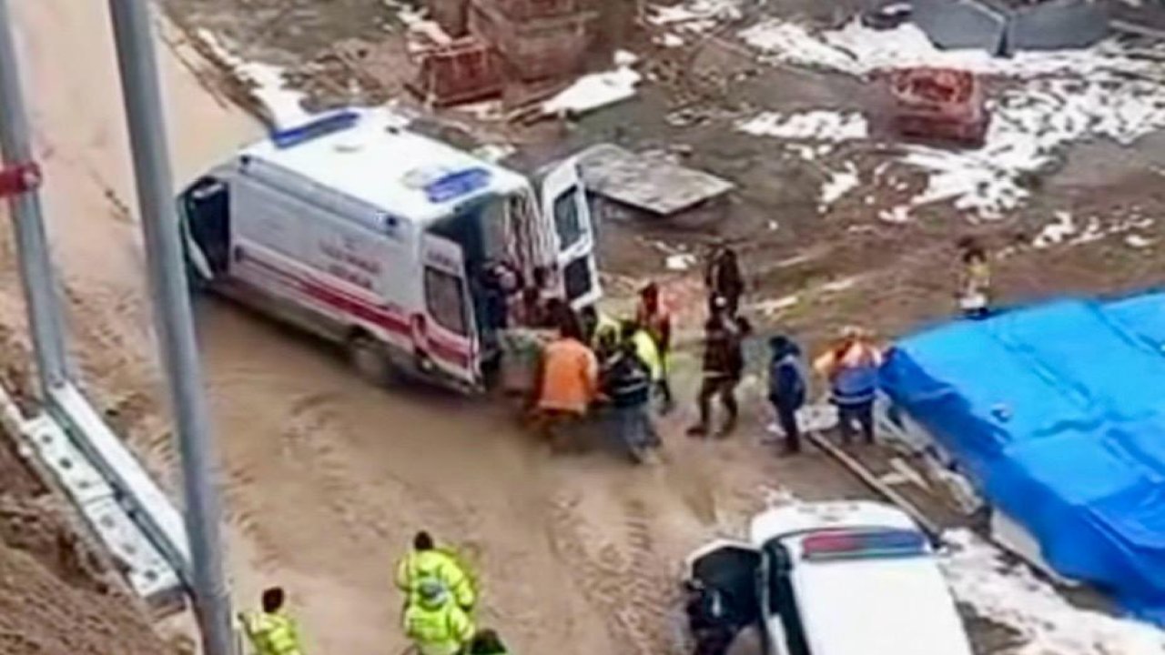 Kahramanmaraş’ta ikinci kattan düşen işçi yaralandı!