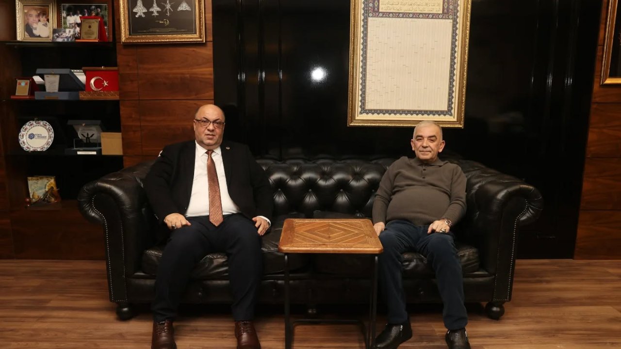 Dulkadiroğlu Belediye Başkanı Akpınar, Ticaret Borsası Başkanı Narlı’yı Ziyaret Etti