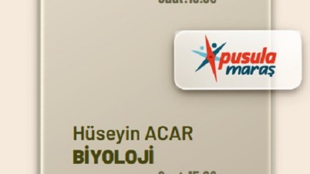 YKS Kampında Biyoloji Dersleri Öğrencileri Bekliyor!