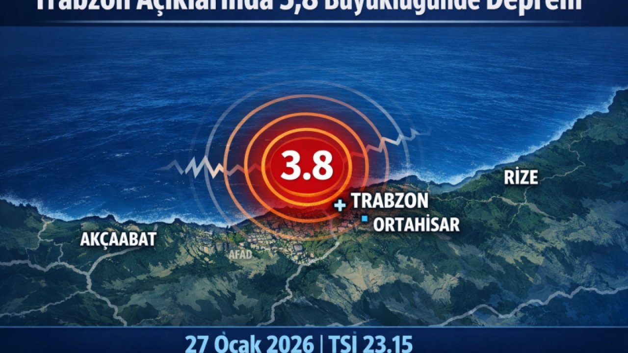 Trabzon'da Fay Hattı Var Mı? Trabzon’un deprem durumu nedir?