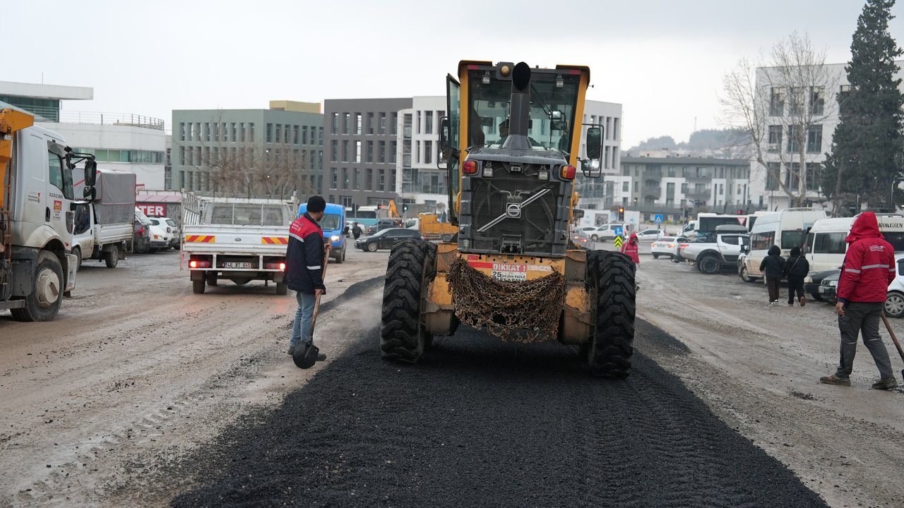Hükümet Bulvarı’nda Altyapının Ardından Üstyapı Onarımına Geçildi