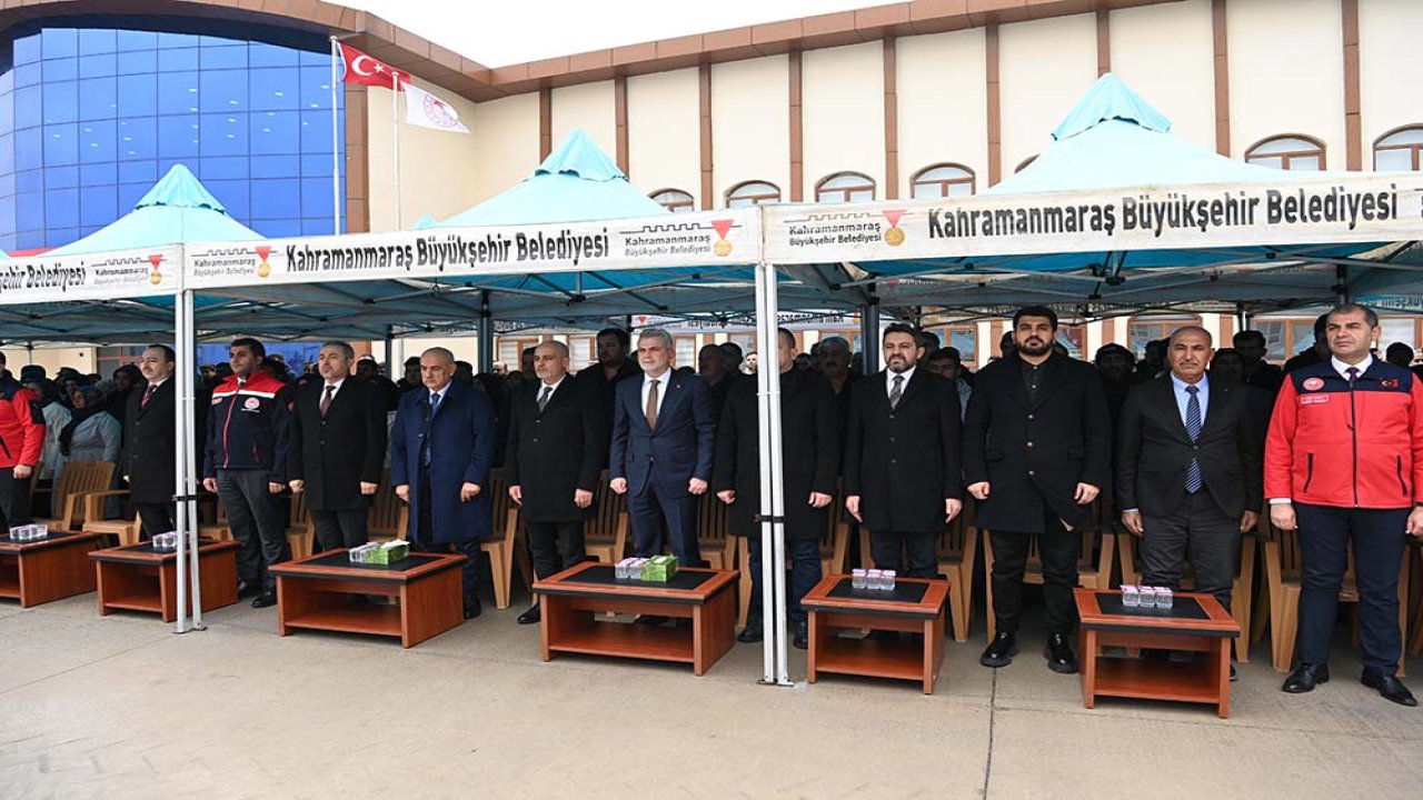 Kahramanmaraşlı Çiftçilere iş makinesi desteği!