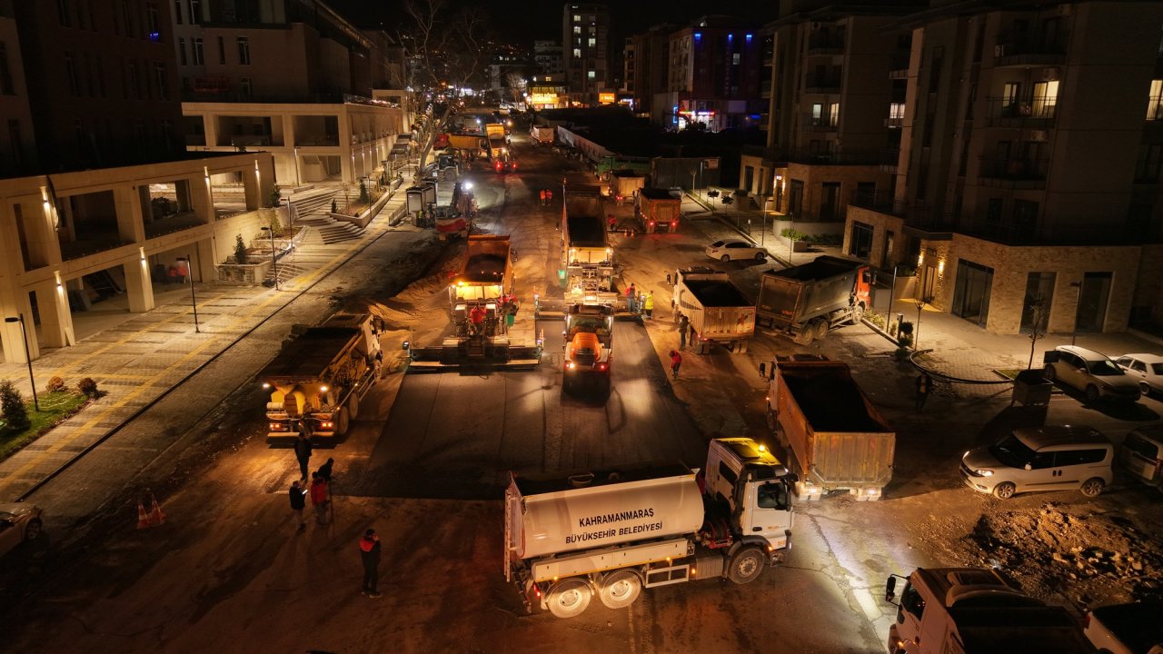 Hükümet Bulvarı’nda Altyapının Ardından Asfalt da Tamam