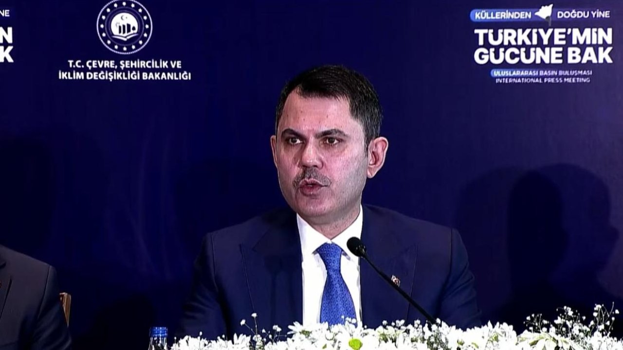 Bakan Kurum: “Deprem Bölgesinde Bir Avrupa Ülkesi Büyüklüğünde İnşa Gerçekleştirdik”