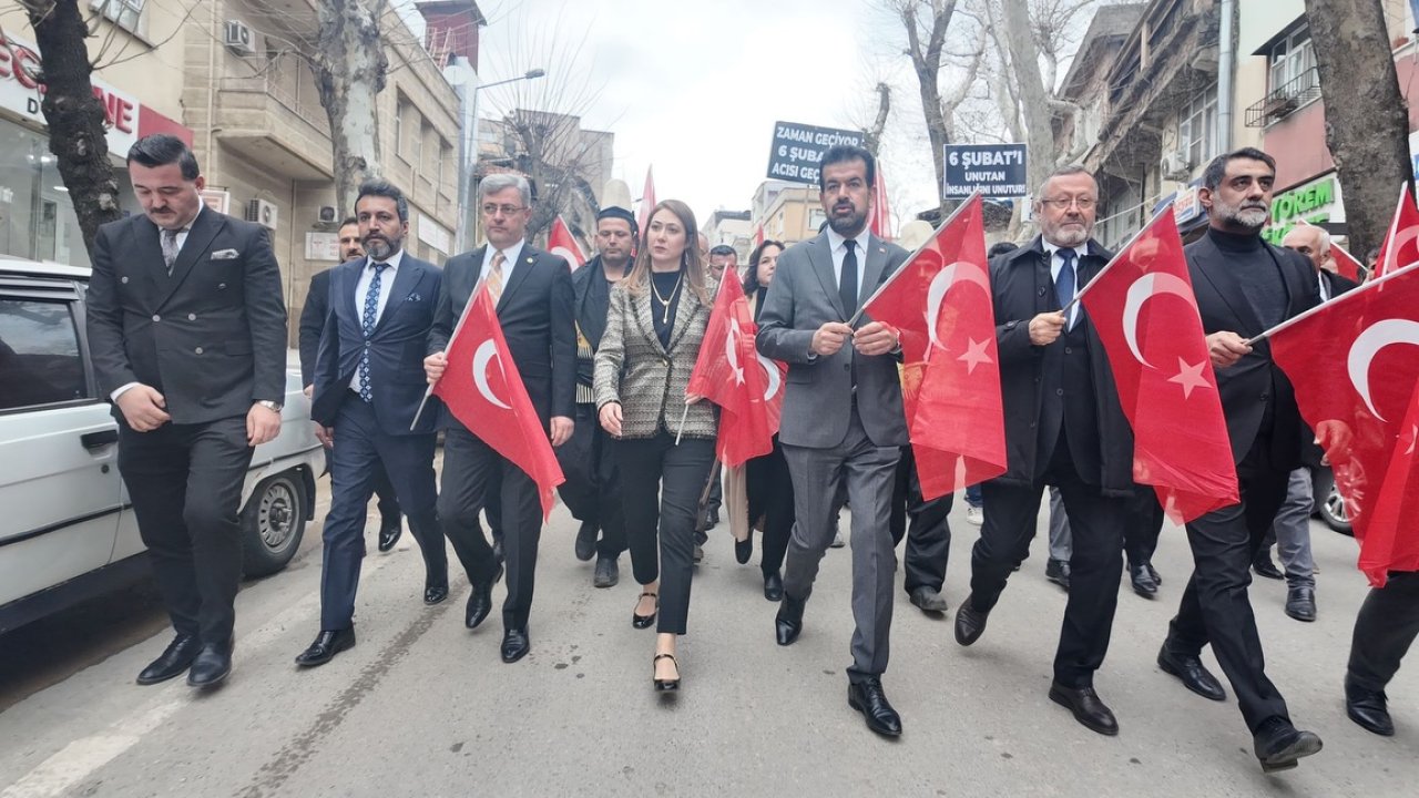 MHP büyük acının 3. yılında Kahramanmaraş'ta sessizce yürüdü!