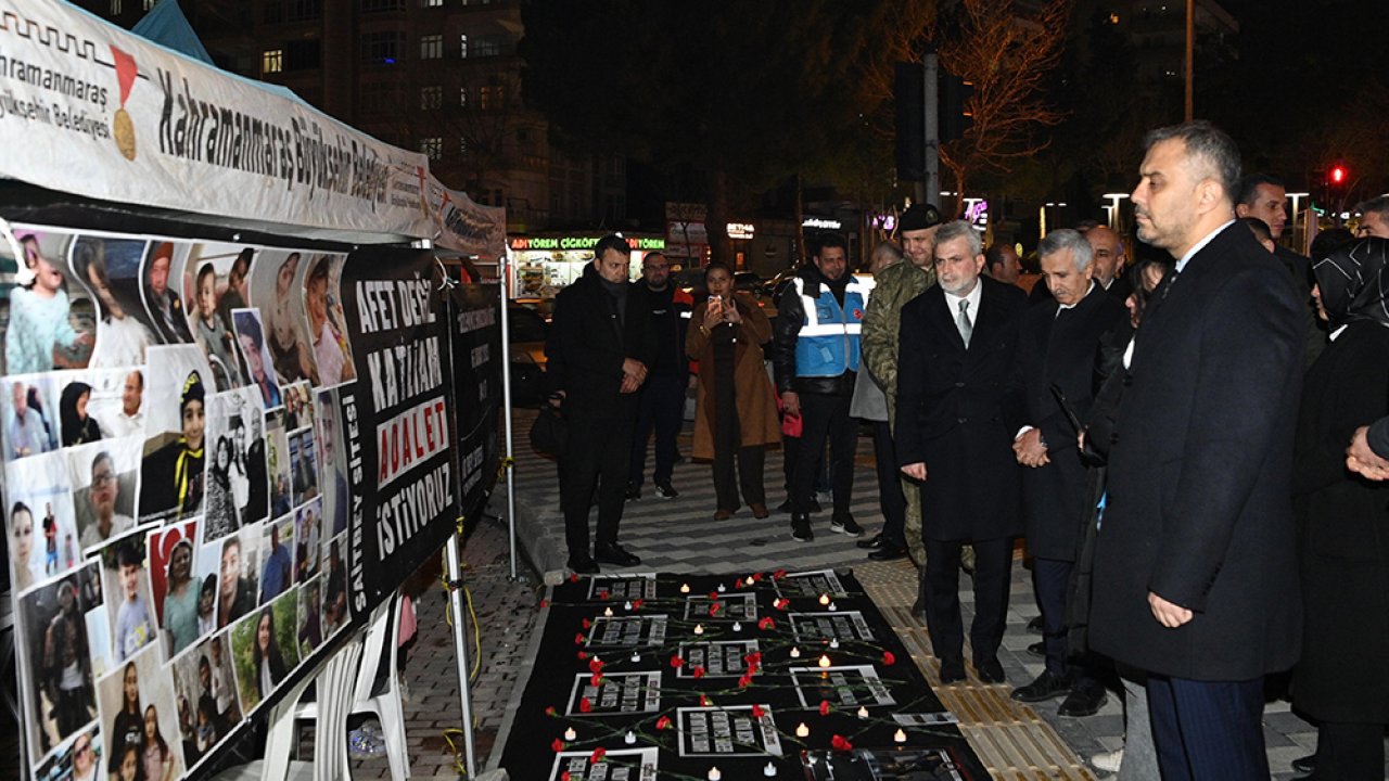 Asrın Felaketinin Yıl Dönümünde Kahramanmaraş Tek Yürek Oldu!