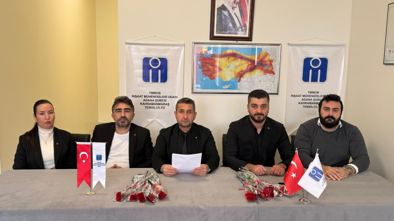 İnşaat Mühendisleri Odası’ndan 6 Şubat Uyarısı: “Riskler Biliniyor, Önlemler Artırılmalı”