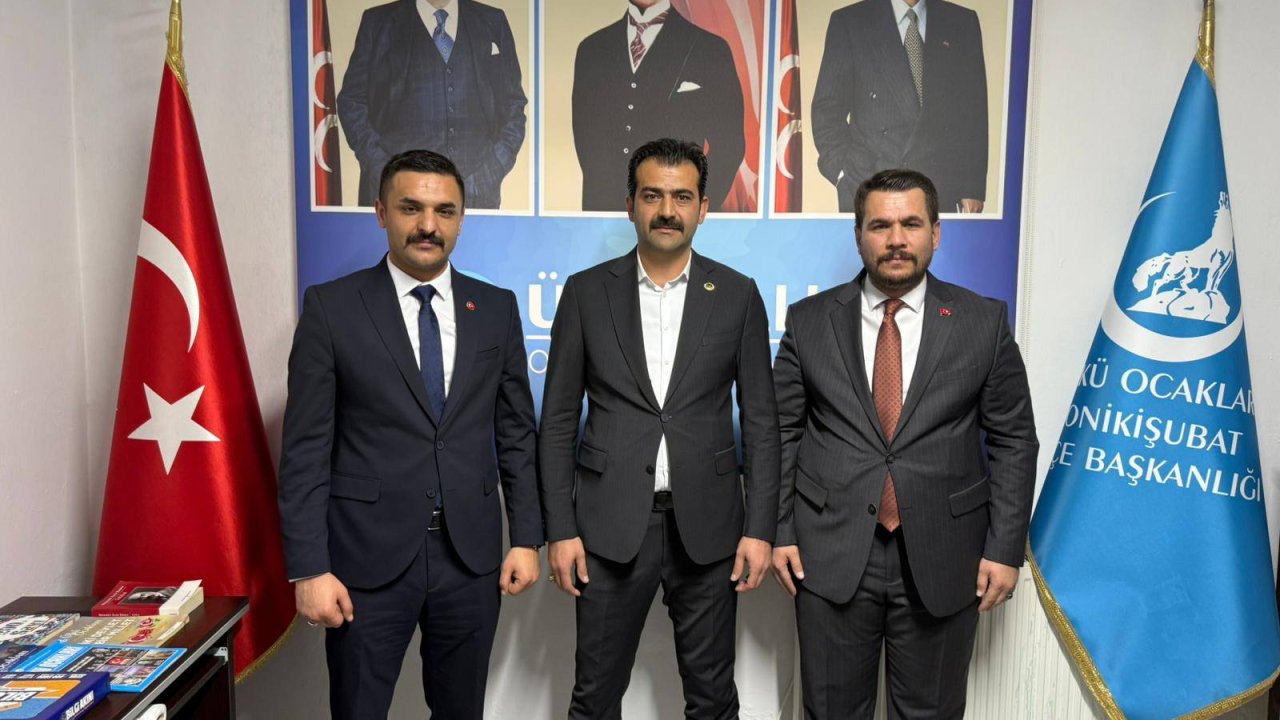 Kahramanmaraş Ülkü Ocakları İlçe Başkanlığında Görev Değişikliği!