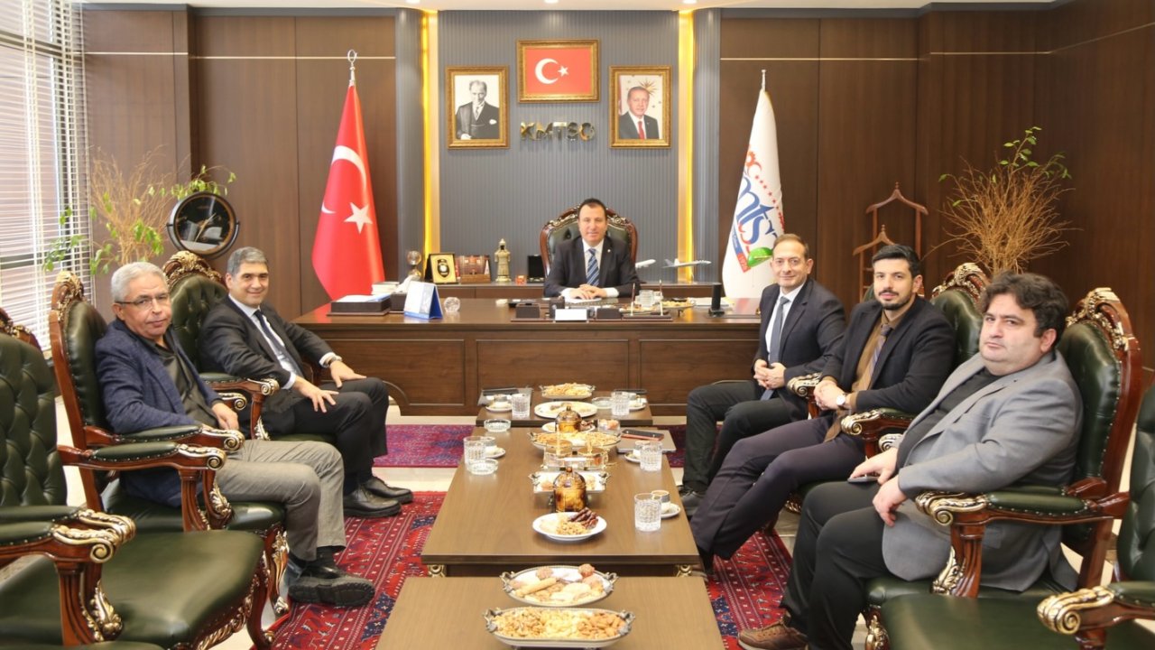 Kalkınma Yatırım Bankası Genel Müdürü Öztop’tan KMTSO Başkanı Buluntu’ya Ziyaret