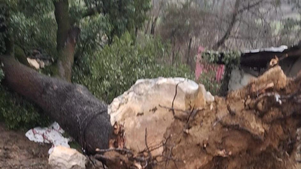 Kahramanmaraş Andırın’da hortum felaketi!