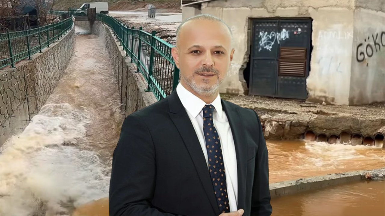 Afşin’de Taşkın Önleme Kanalının Bir Bölümü Devreye Alındı!