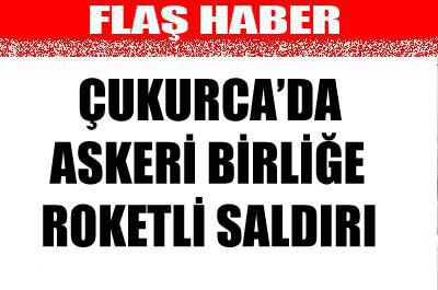 Askeri birliğe roketli saldırı