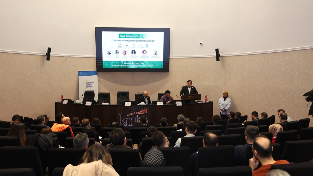 Kahramanmaraş'ta Sektör Buluşması: Tekstilde Sürdürülebilirlik Masaya Yatırıldı