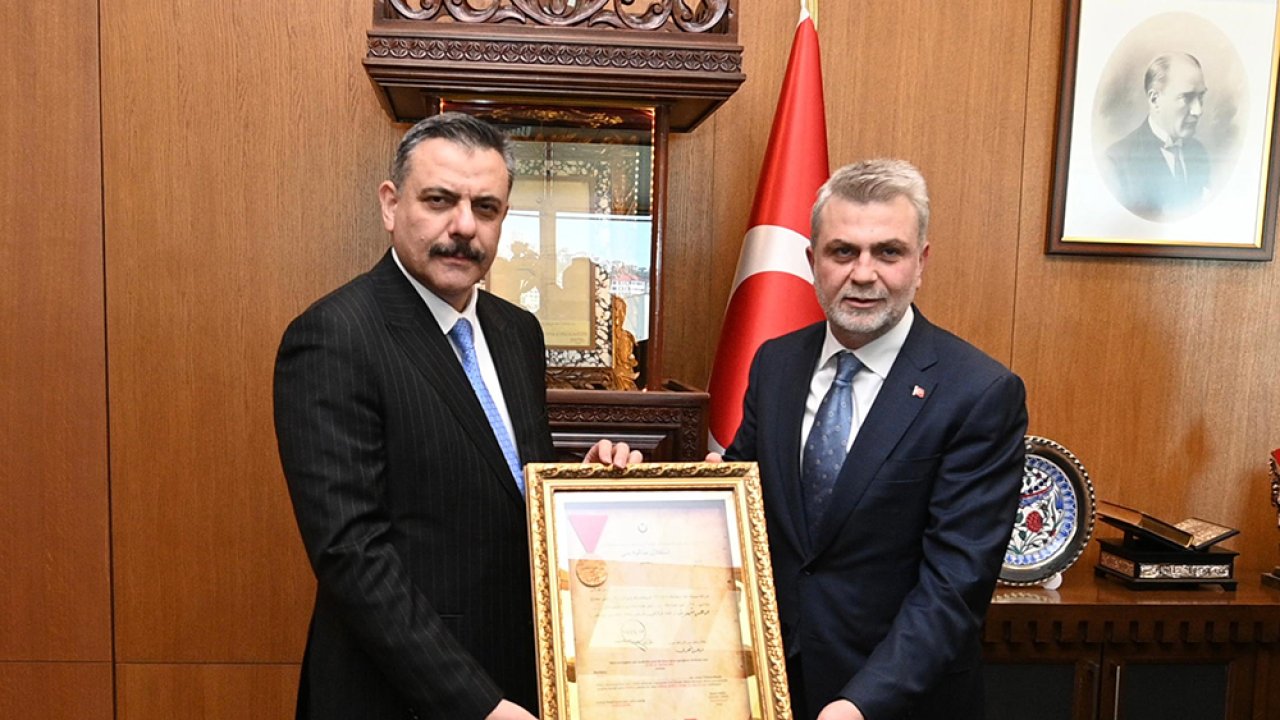 Başkan Görgel, İçişleri Bakanı Çiftçi’yi Ağırladı!