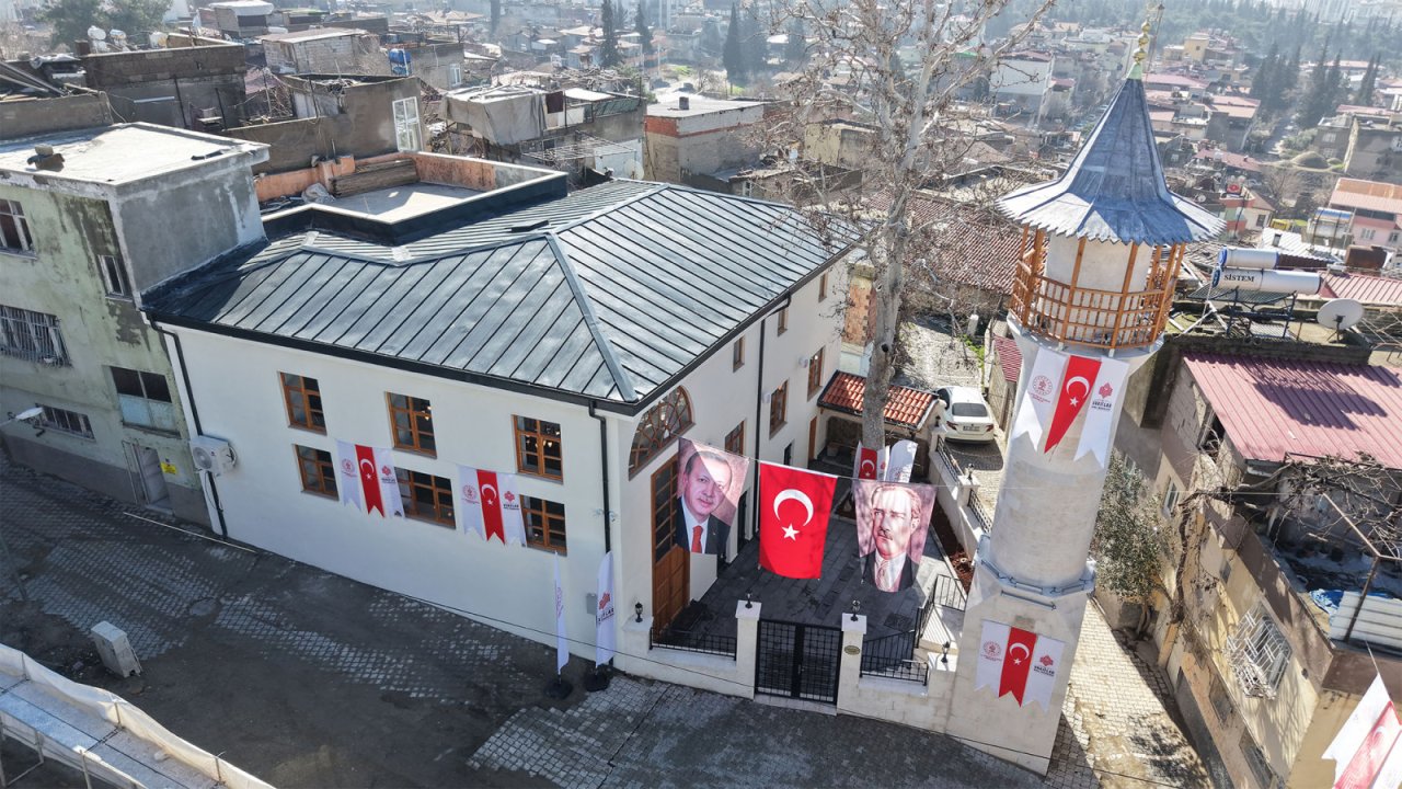 Kahramanmaraş’ta 5 Camii Daha İbadete Açıldı!