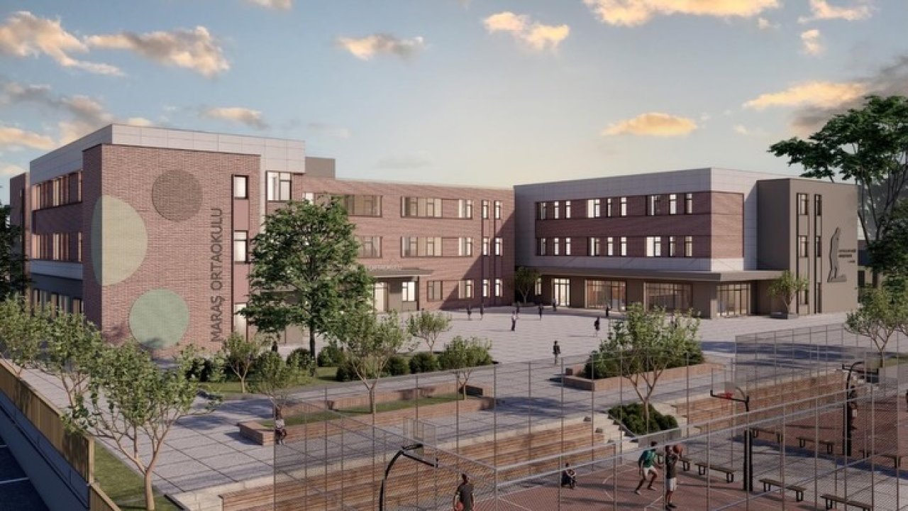 Depremde Yıkılmıştı: Kahramanmaraş’ta İki Okul Yeniden İnşa Ediliyor