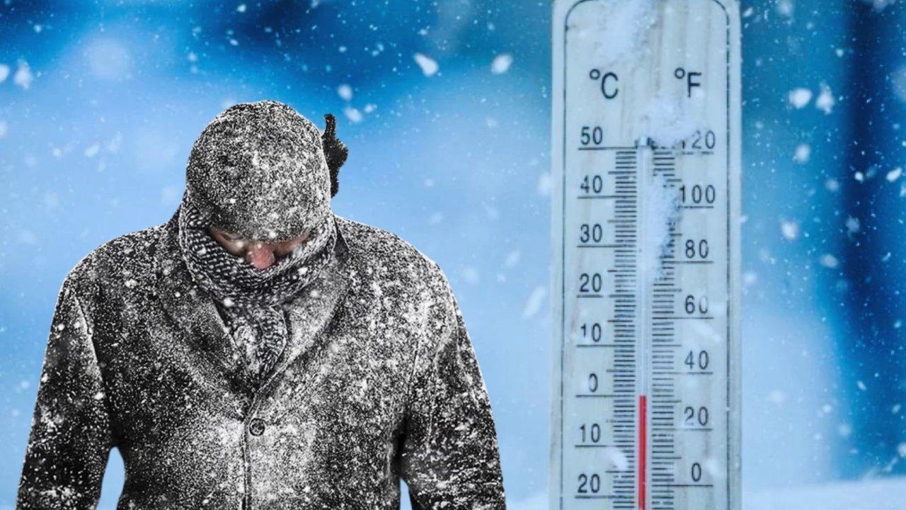 Kahramanmaraş'ta hava durumu! Kuzeyde Kar ve Buz merkezde deli poyraz var!