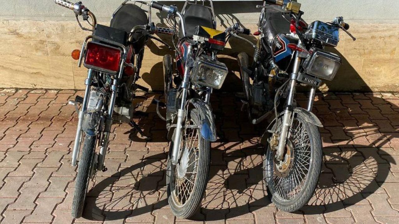 Kahramanmaraş’ta motosiklet hırsızları yakalandı!
