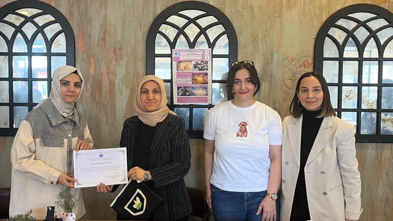 KİÜ’lü kadın akademisyenlerden Kadınlar Günü’ne özel atölye çalışması!