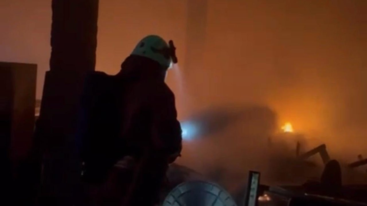 Kahramanmaraş’ta çırçır fabrikasında yangın!