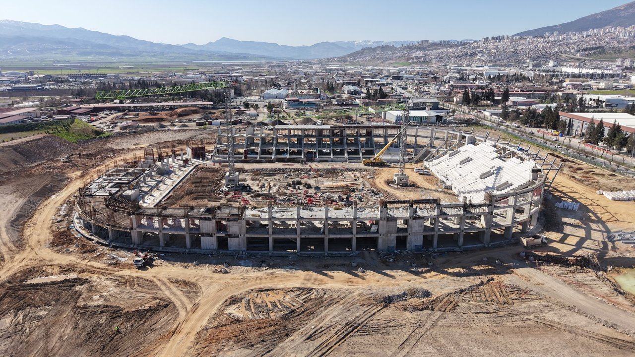 Kahramanmaraş'ta yeni Stadyum yükseliyor!
