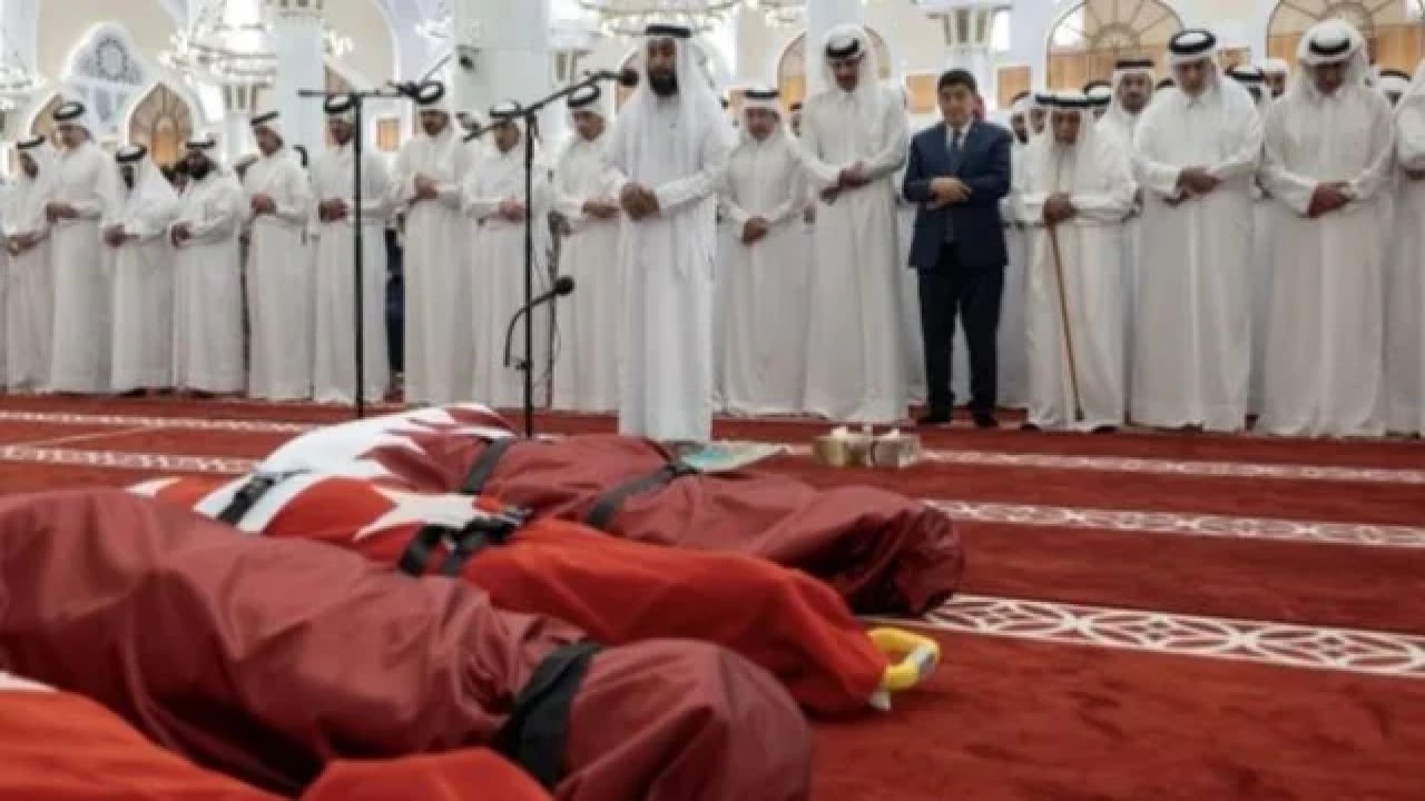 Şehit Askerlerin Cenazesi Neden Tabuta Konulmadı? Katar-Doha’daki Törende ne oldu?