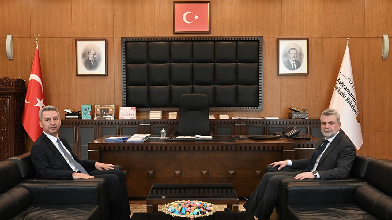 Başkan Görgel, KSÜ Rektörü Okumuş’u Ağırladı!