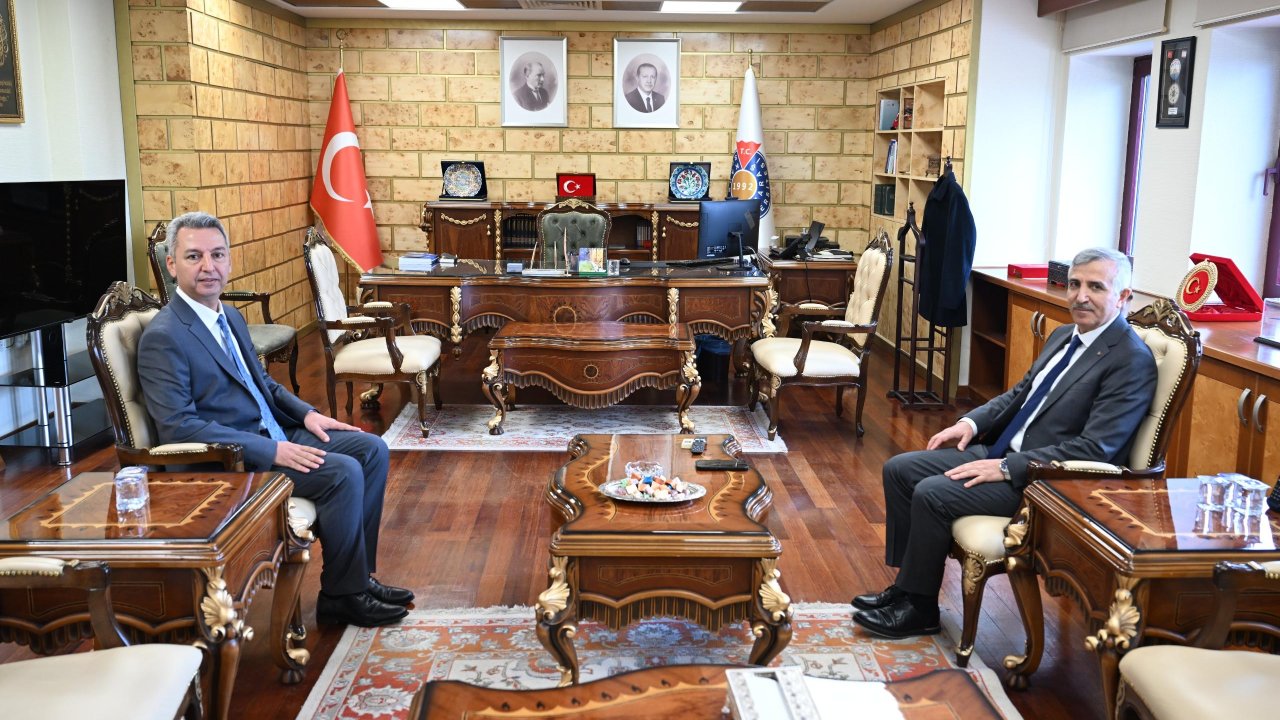 KSÜ Rektörü Okumuş’a ziyaretler devam ediyor!