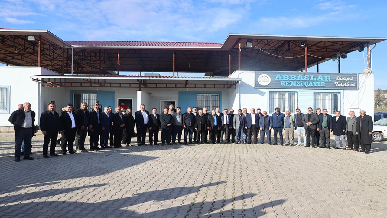 Dulkadiroğlu Belediyesi 84. Mahalle toplantısını Abbaslar Mahallesi’nde gerçekleştirdi