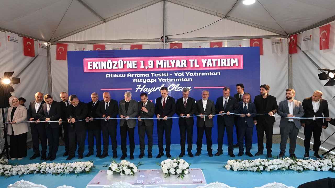 Büyükşehir’den Ekinözü’nün Geleceğine Büyük Yatırım! Atıksu Sorunu Tarih Oldu