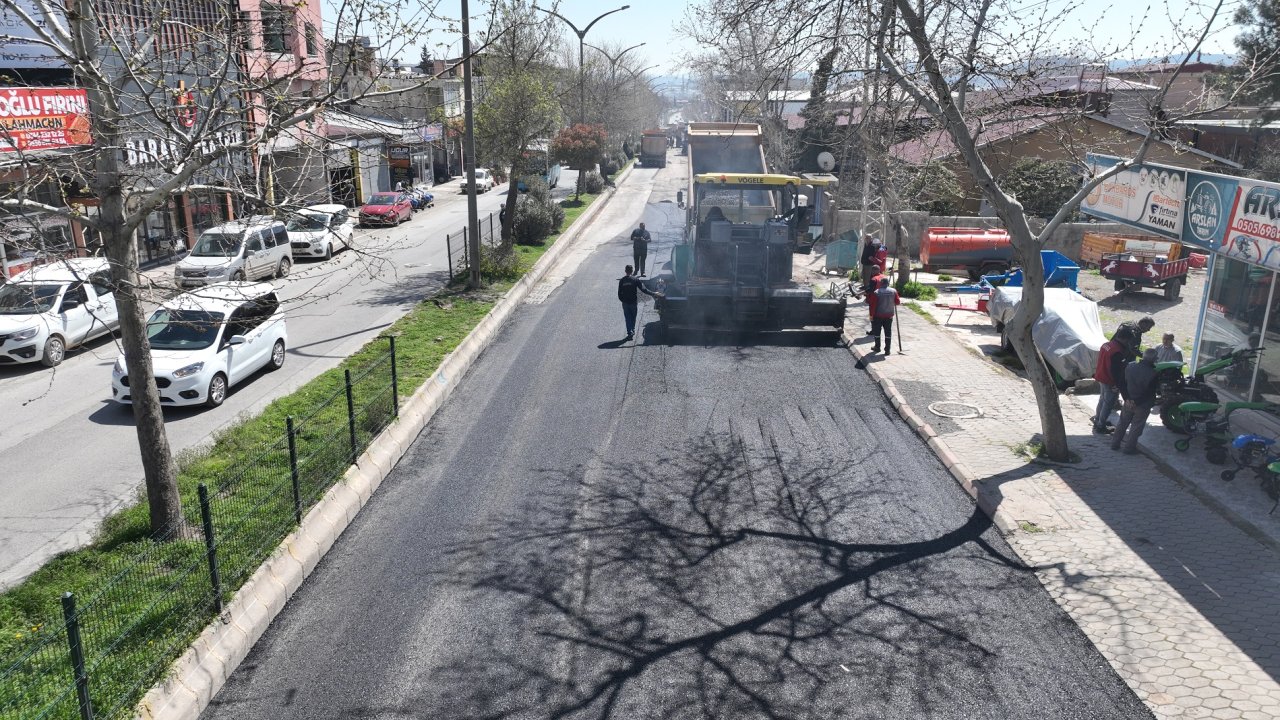 Kahramanmaraş’ta Asfalt Mesaisi Sürüyor!