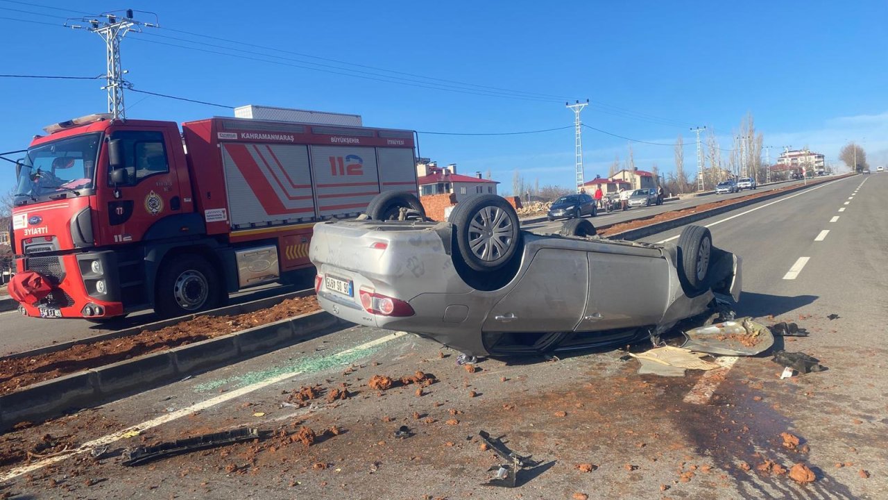 Nurhak’ta trafik kazası: 2 yaralı!